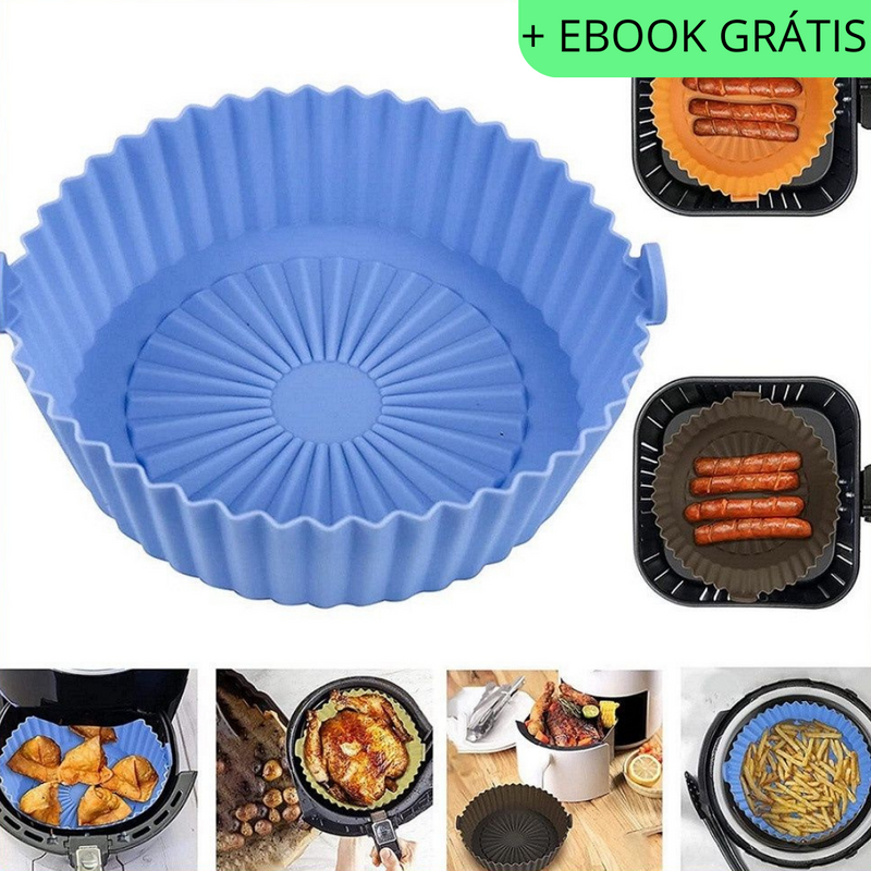 Kit com 3 Bandejas de silicone + BRINDES